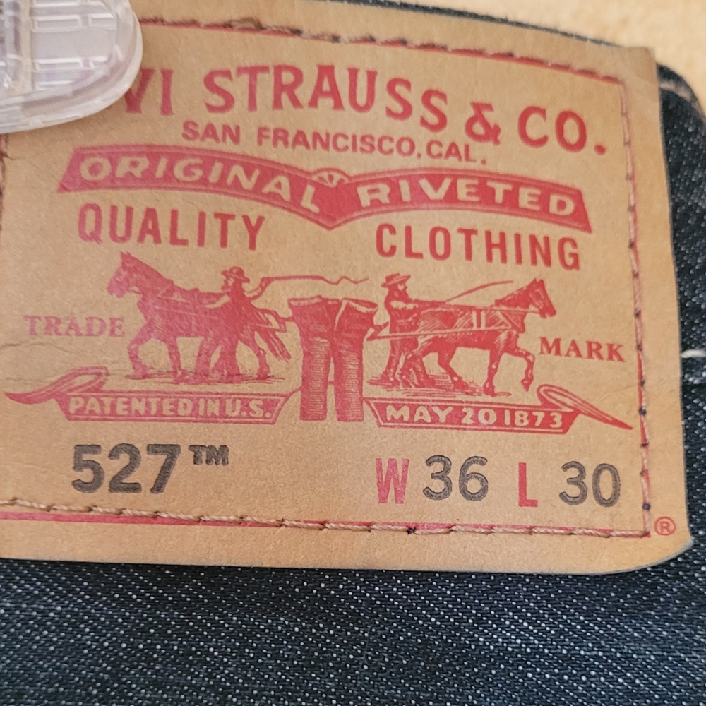 Levi's Blue Bootcut Jeans Size 36 Waist X 30 Length